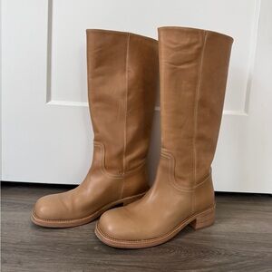 Steve Madden Riggs Banana Leather Boots